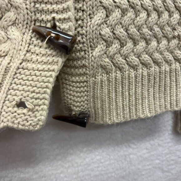 *Medium - PAMELA LOVE - Oversized Beige Soft Cardigan Rent the Runway $275 msrp - Picture 9 of 14